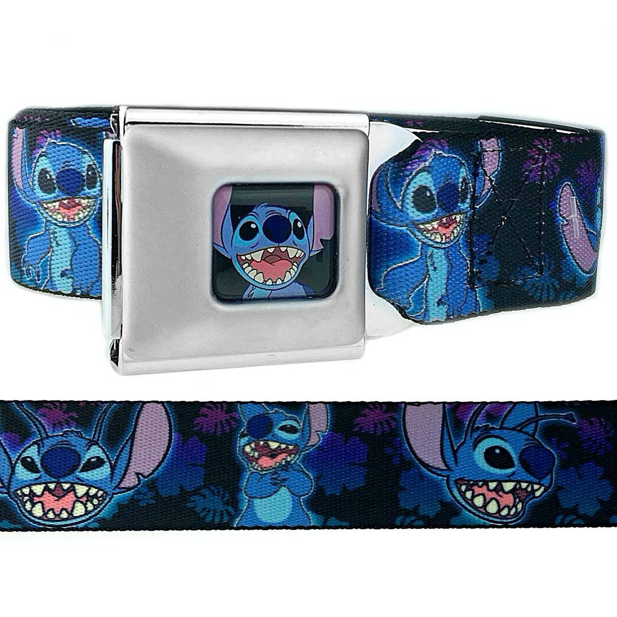 Stitch Smiling Lilo & Stitch Cartoon Adjustable Belt 