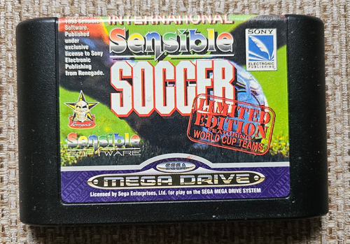 International Sensible Soccer Sega Megadrive Spiel sehr selten | Limited Edition - Bild 3 von 4