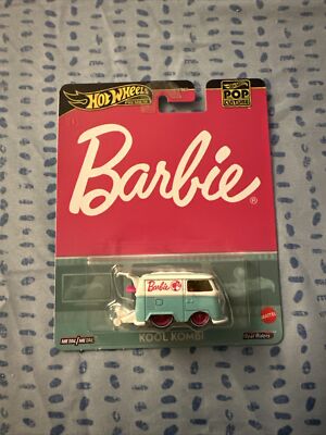 Hot Wheels Pop Culture 1:64 Car Barbie Kool Kombi