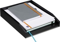 Briefablage Stapelbar Din A4 BüRo Schreibtisch Dokumentenablage Bambus 10026983