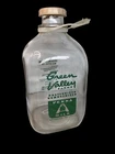 Green Valley Farm Avondale Pa 1 GALLON CLEAR GLASS MILK JUG Vintage