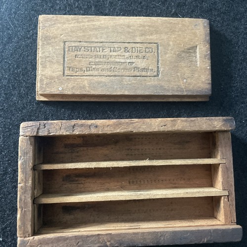 Vintage Bay State Tap & Die Co. Caja vacía - Imagen 7 de 7