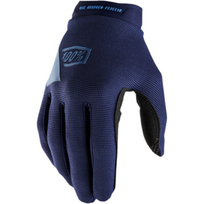 100% Women's Ridecamp Gloves - Navy/Slate Blue | Small