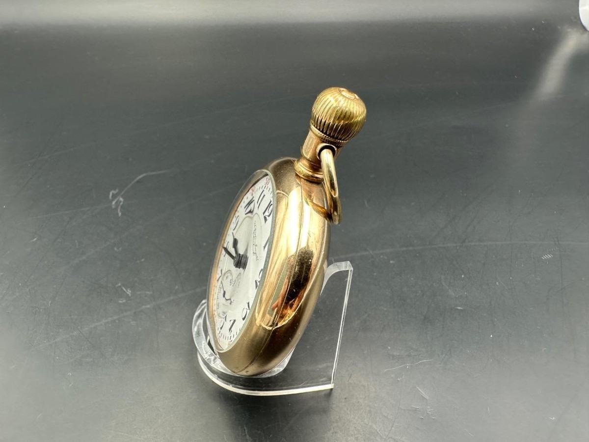 Antique 1901 Hamilton Grade 942 Double Private Labels Pocket Watch