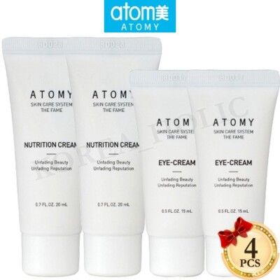 ATOMY Skin Care System The Fame Nutrition Cream 20ml 2 Stück + Augencreme 15m...