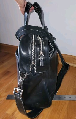 Coach Black Leather Crossbody Briefcase #05A05 | eBay