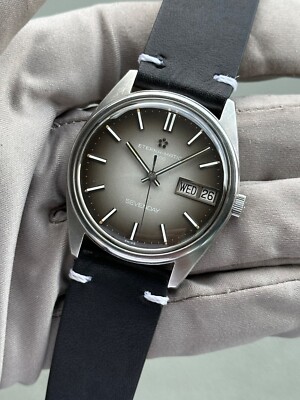Vintage Eterna Eterna-Matic 3000 Sevenday Cal 1501K Gradient Dial