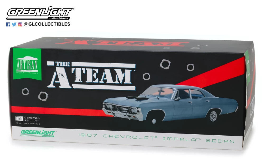 1967 Impala 1/18 limited edition ミニカー 1967 Chevrolet Impala SS 427 MCACN Tuxedo Black Limited