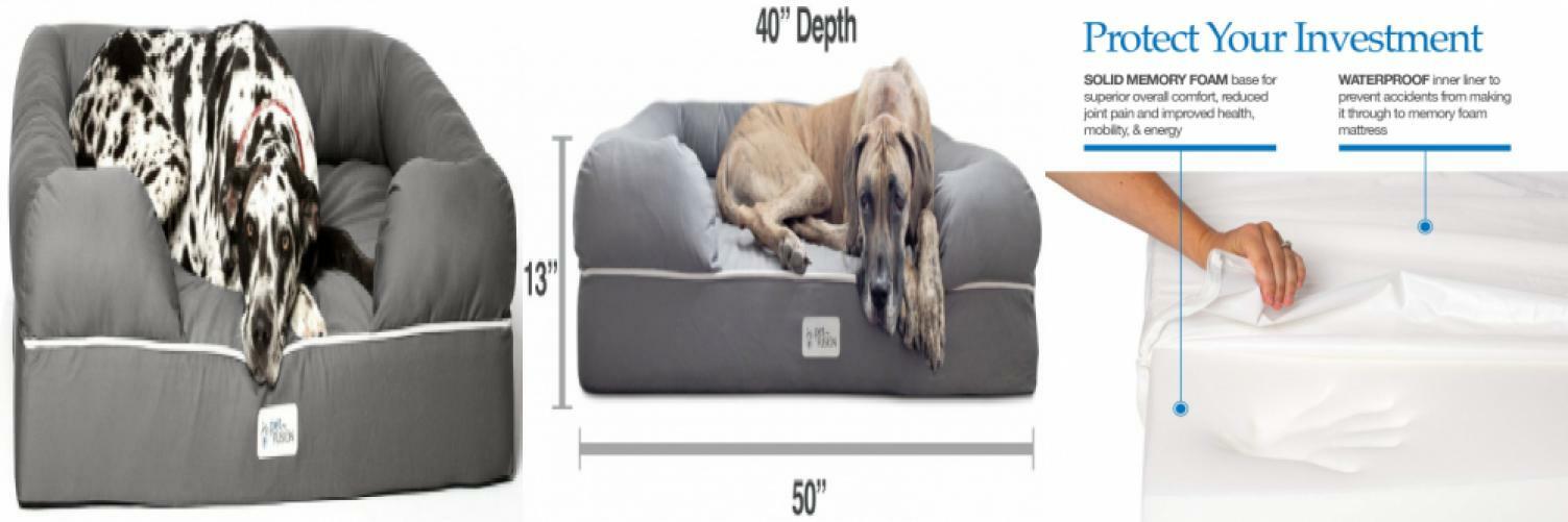petfusion memory foam