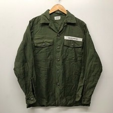 NOS OG107 / Fatigue Shirt, Size 15 1/2" x 33" US Army 1976 J-34