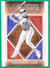 Starling Marte - 2020 Panini Chronicles Timeless Treasures #19 - Baseball Card