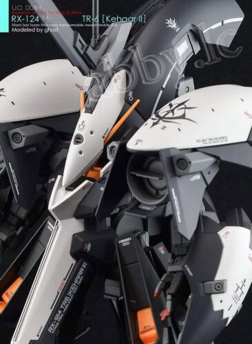 for HG 1/144 RX-124 TR-6 Kehaar II 2 AOZ Flag Titans UV Light-Reactive Decal UC - Picture 5 of 10