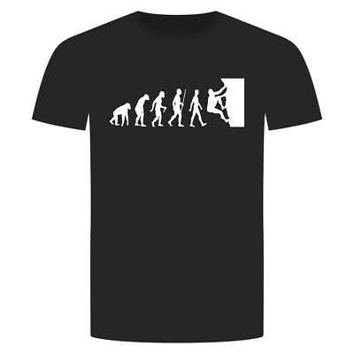 Evolution Klettern T-Shirt - Bergsteigen Berg Climbing Free Frei