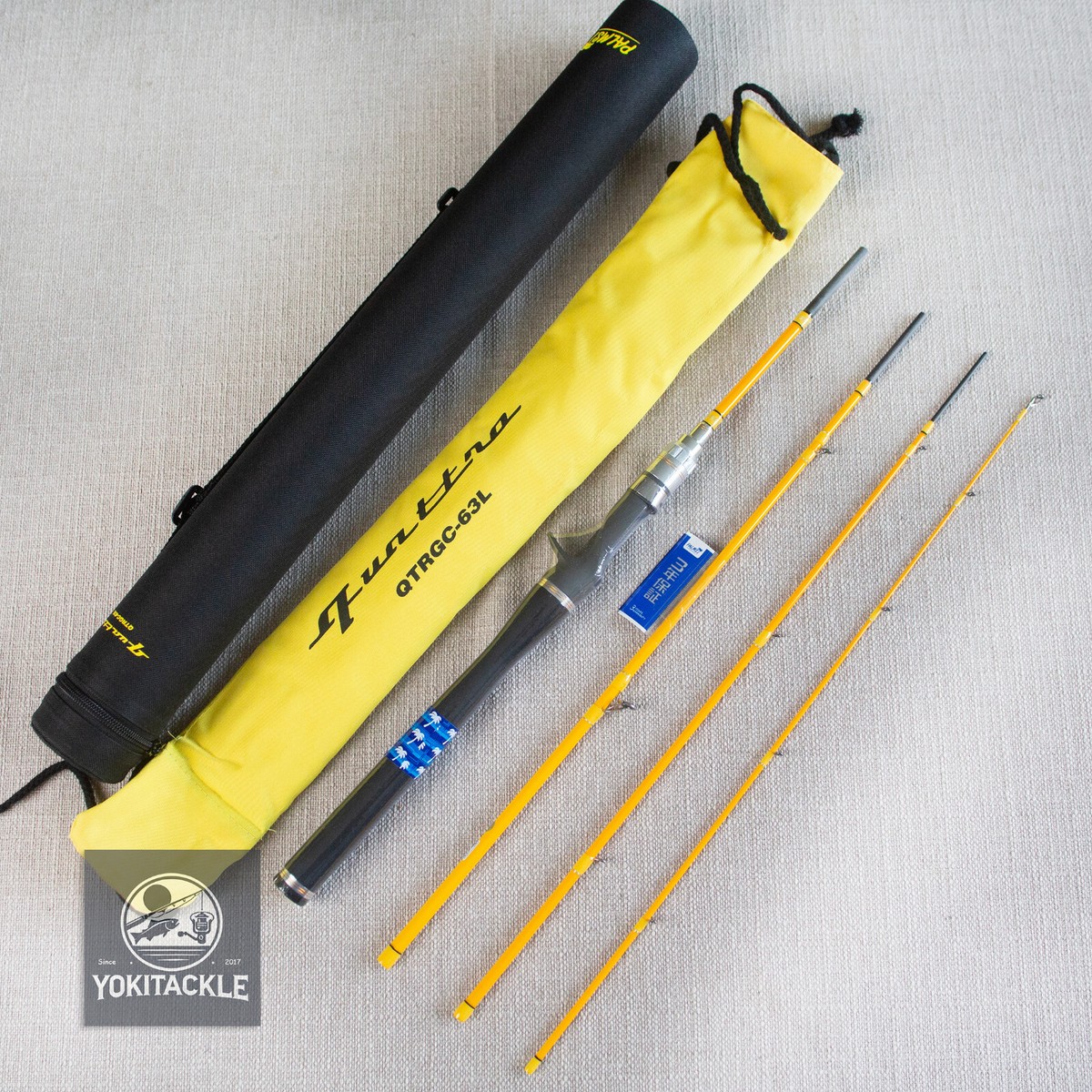kmr ルアーロッド il ‘Quadrifoglio’ 4ft6in U PALMS Quattro QTRGC-63L Baitcasting Rod for Trout Shipping from