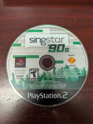 SingStar '90s (PlayStation 2 PS2) NO TRACKING - DISC ONLY 187