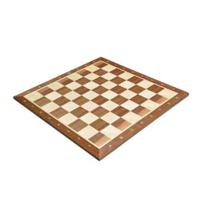 Walnut & Maple Wooden Chess Board - 2.0'' With Notation