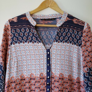 patchwork tunic dress