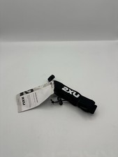 2XU Nutrition Race Belt Triathlon Number Holder - Black/Black Royles