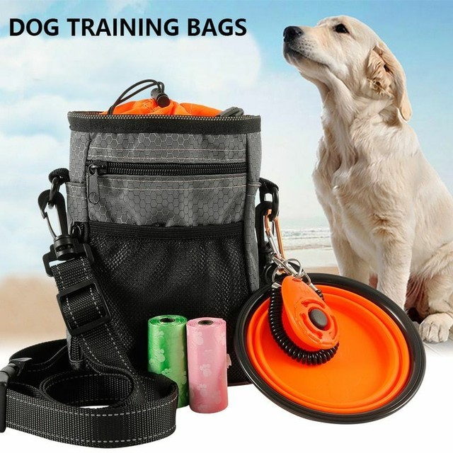 Dog Training Bag Portable Multi Function Adjustable Waist Belt Folding