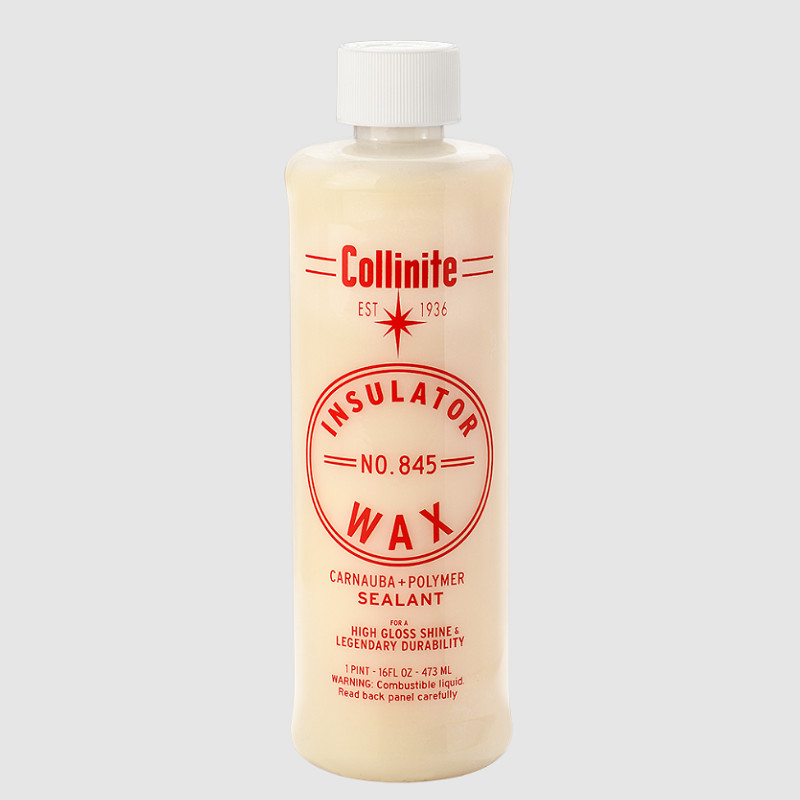 Cire de protection longue durée Collinite 845 Insulator Wax de 473ml pour carrosserie auto