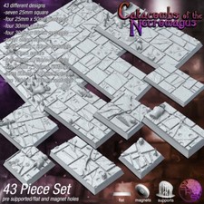 Dungeon Bases Legion Terrain Scenery Tabletop Miniatures 28mm Wargames