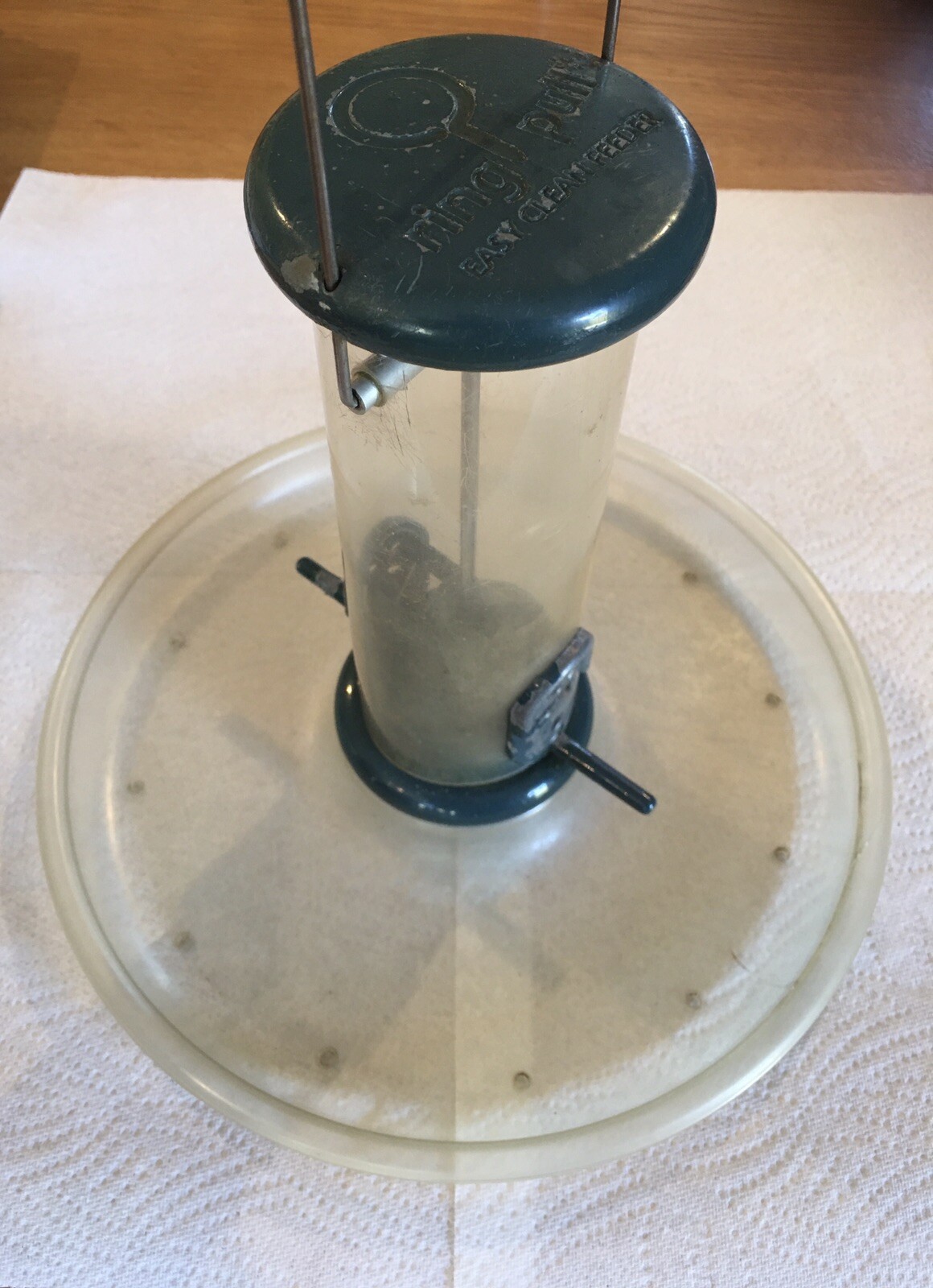 Jacobi Jayne Niger Seed Feeder with large plastic tray, dismantles