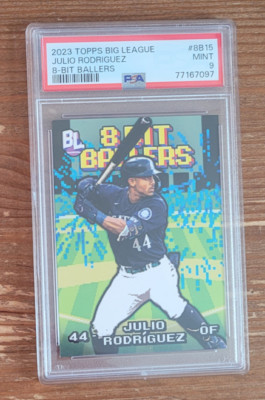 2023 Topps Big League 8-Bit Ballers #8B15 Julio Rodriguez PSA 9 | eBay