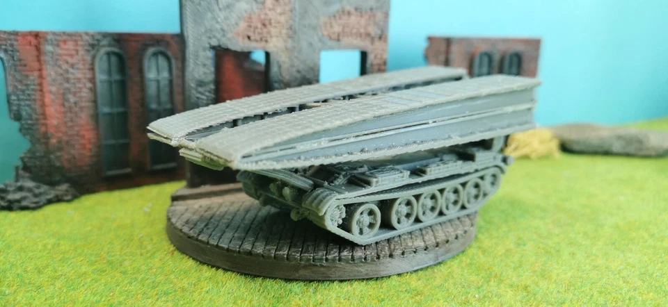 Nva Brückenlegepanzer Blg 60 M2 Il DDR Carro Armato Modello Kit 1:87 1:72 1: - Immagine 3 di 4