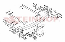 Anhängerkupplung passend für MERCEDES W 211 03/2002-02/2009 starr Anhängerkupplung passend für MERCEDES W 211 03/2002-02/2009 starr