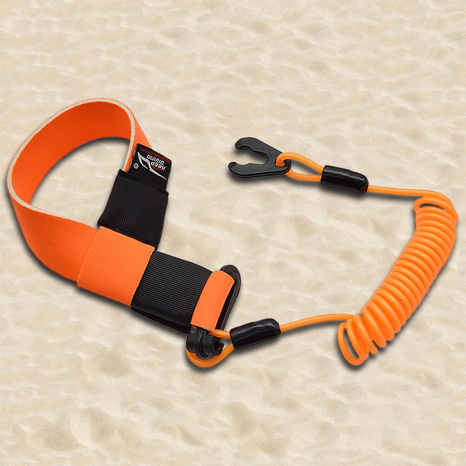 Useful Boat Motor Kill Stop Switch Key Rope with Buckle for YAMAHA Jet