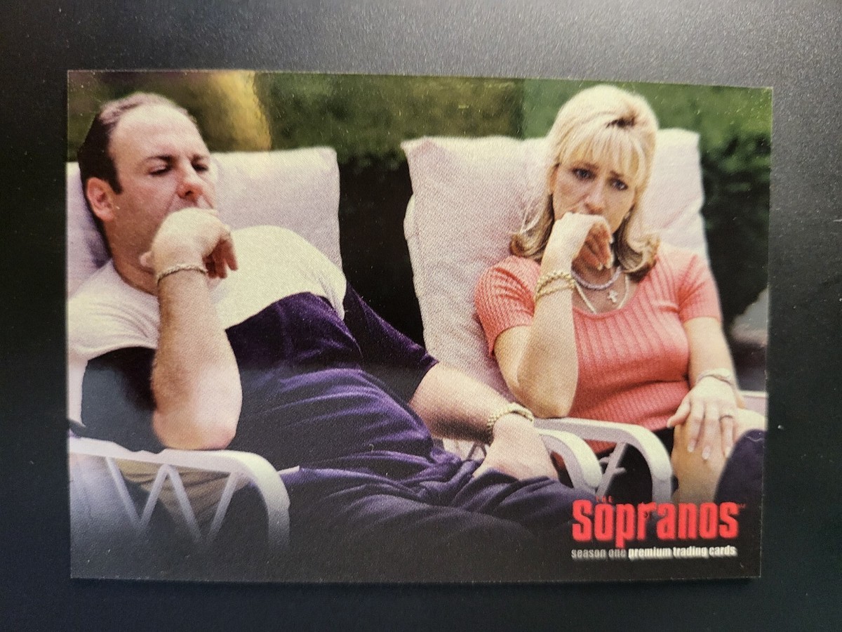 TONY SOPRANOs FOIL PROMO CARD S1-2 INKWORKS 2005 Carmella