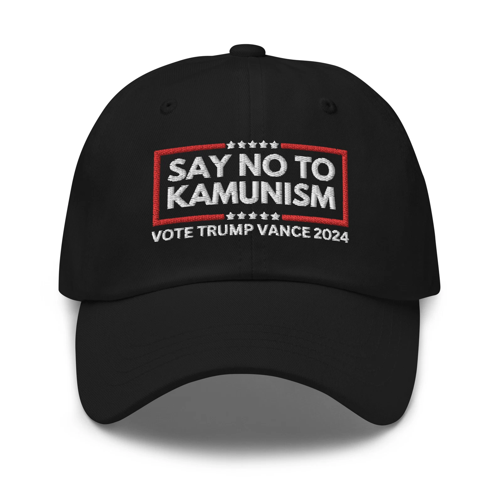 Kamunism Vote Trump 2024 Funny Embroidered Dad Hat
