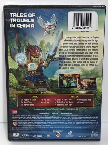 LEGO: Legends of Chima - The Lion, the Crocodile and the Power of Chi DVD - Picture 2 of 4