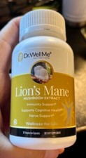 Dr.WellMe Nutrition LION'S MANE Mushroom Extract (90 Caps) - Immune & Cognitive!