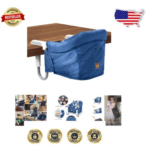 Adjustable High Chair for Table with Carry Bag - Effortless Feeding on the Go
