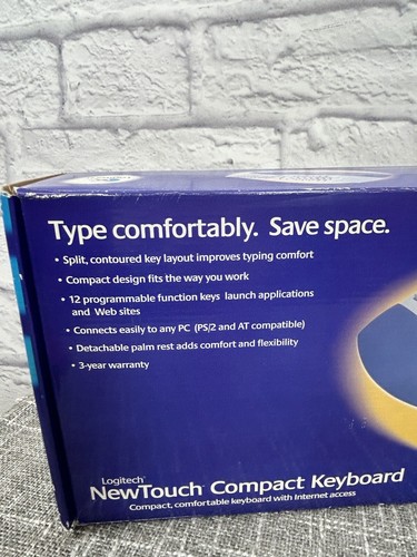 NewTouch Compact Keyboard Logitech Split Contoured Ergonomic SK-6201 Y-SD5 - 第 8/14 張圖片