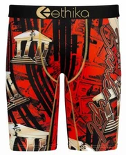 Ethika The Staple Money Break the Bank Bankrupt Red Boxers Men's NIP DISC