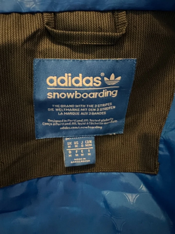 Adidas Snowboard Invierno Chaqueta Gris Talla M Foto 2 de 4