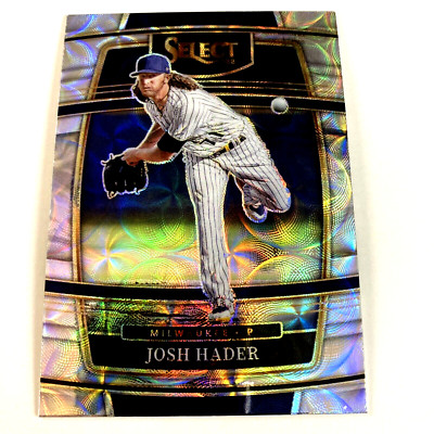 Josh Hader 2022 Panini Select Scope Prizm Parallel #25 Milwaukee Brewers