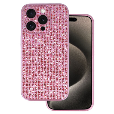 FÜR APPLE IPHONE 11 - ROSA Hülle Handy Etui Cover Glitzer Tasche FLASH CASE