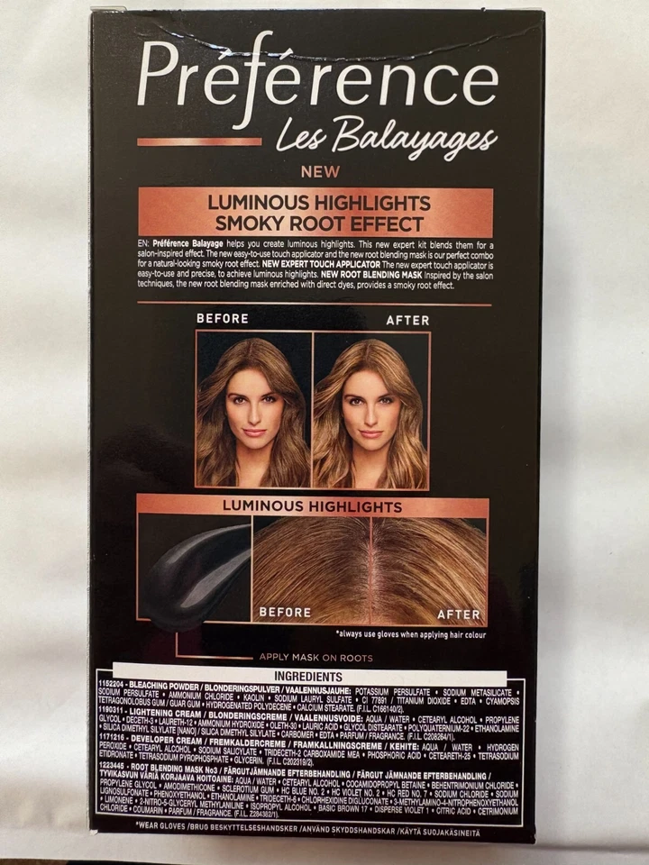 L'Oreal Preference Les Balayages Highlights capelli naturali biondo scuro-castano chiaro - Immagine 2 di 3