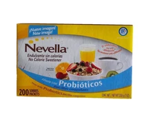 Nevella Zero Calorie Sweetener with Probiotics - 200 Count