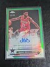 Izaiah Brockington Chrome Green Autographs #52/99 2023-24 Topps G-League