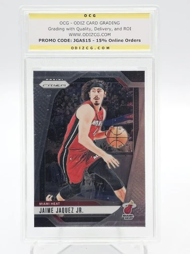 JAIME JAQUEZ JR. 2024-25 PANINI PRIZM #138 HEAT OCG AUTHENTIC Q4390
