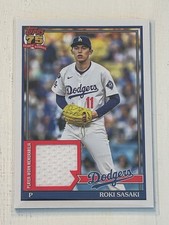 2026 Topps Series 1 75 Years of Baseball Roki Sasaki Relic Card