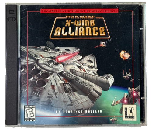 Hasbro Star Wars X-Wing Alliance PC CD-ROM LucasArts 2-Disc Game 2000