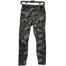 Active Life Camo High-Waisted Side Pockets Athleisure Leggings Womens Small
