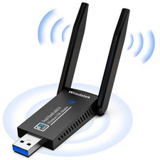 USB WiFi-Adapter for Desktop PC, AC1300Mbps USB 3.0 WiFi Dual Band 5G/2.4G Wi...