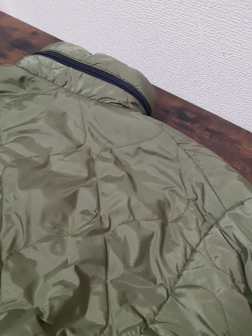 Buzz Rickson's Quilted Jacket Ripstop Nylon Sage … - image 10