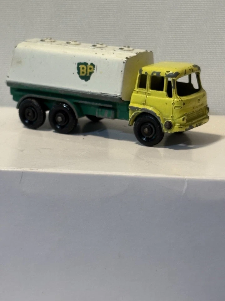 Vintage 1960's Die Cast Matchbox Lesney # 25 BP Bedford Petrol Tanker - Image 2 of 4